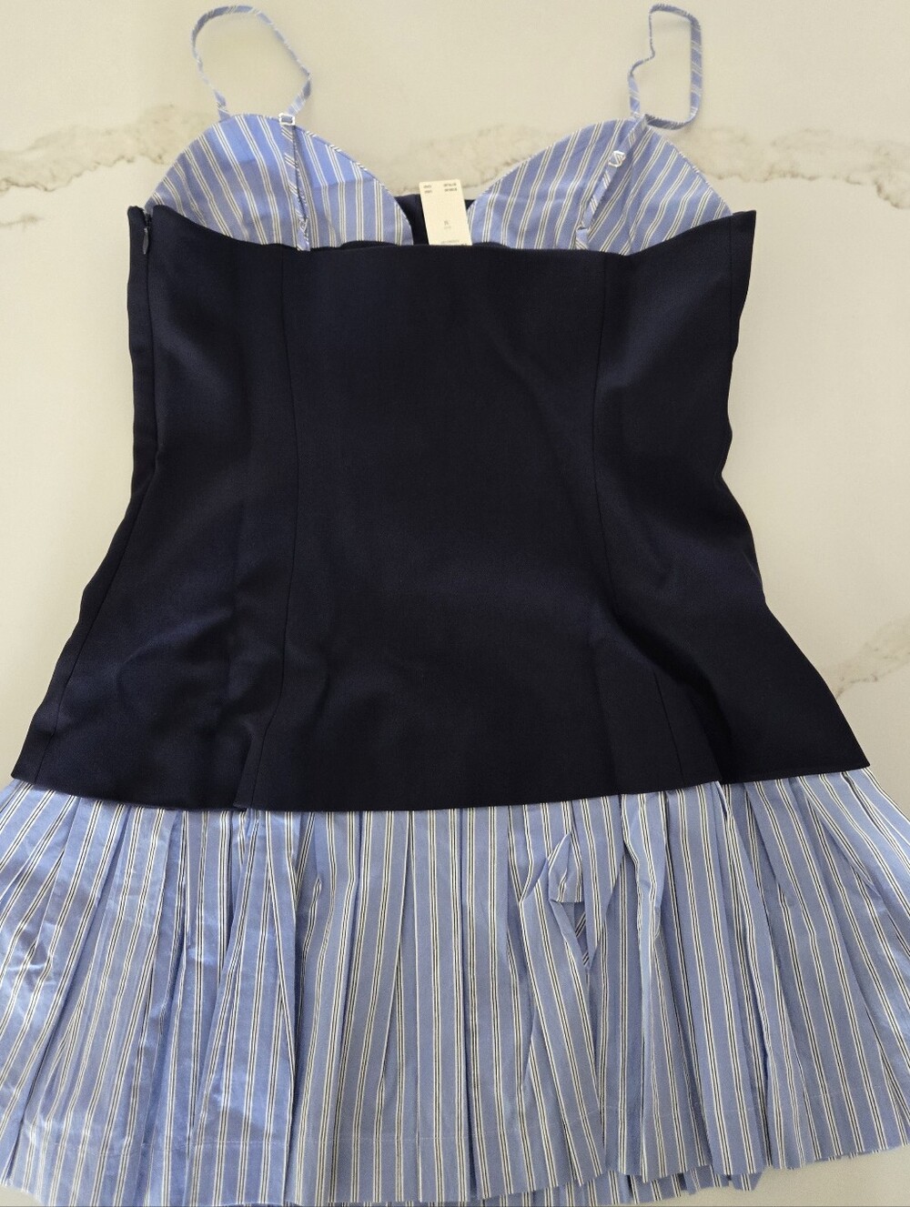 NWT Maeve Sleeveless Peekaboo Twofer Mini Dress - Picture 5 of 7